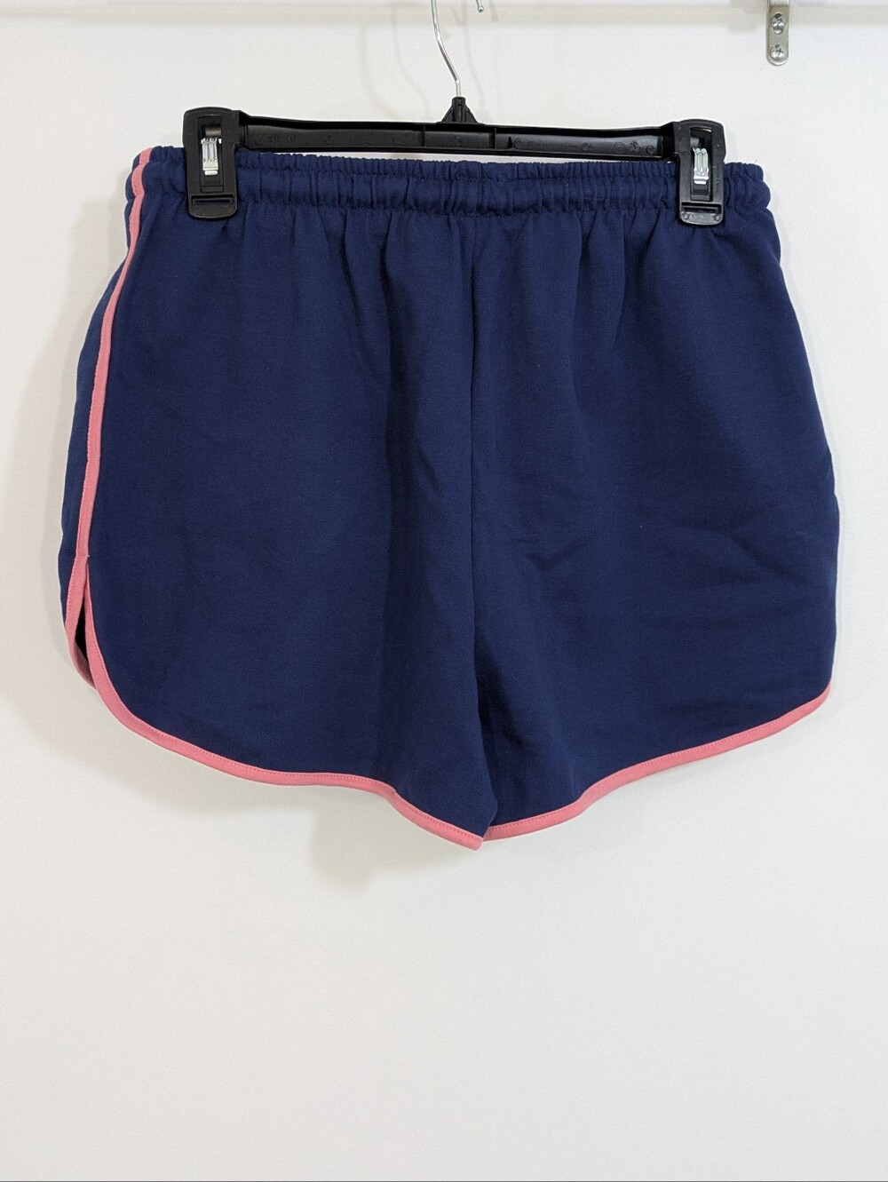 NEW Simply Southern Contrast Shorts - Navy Blue & Pink - Size Medium Womens M - Picture 3 of 5